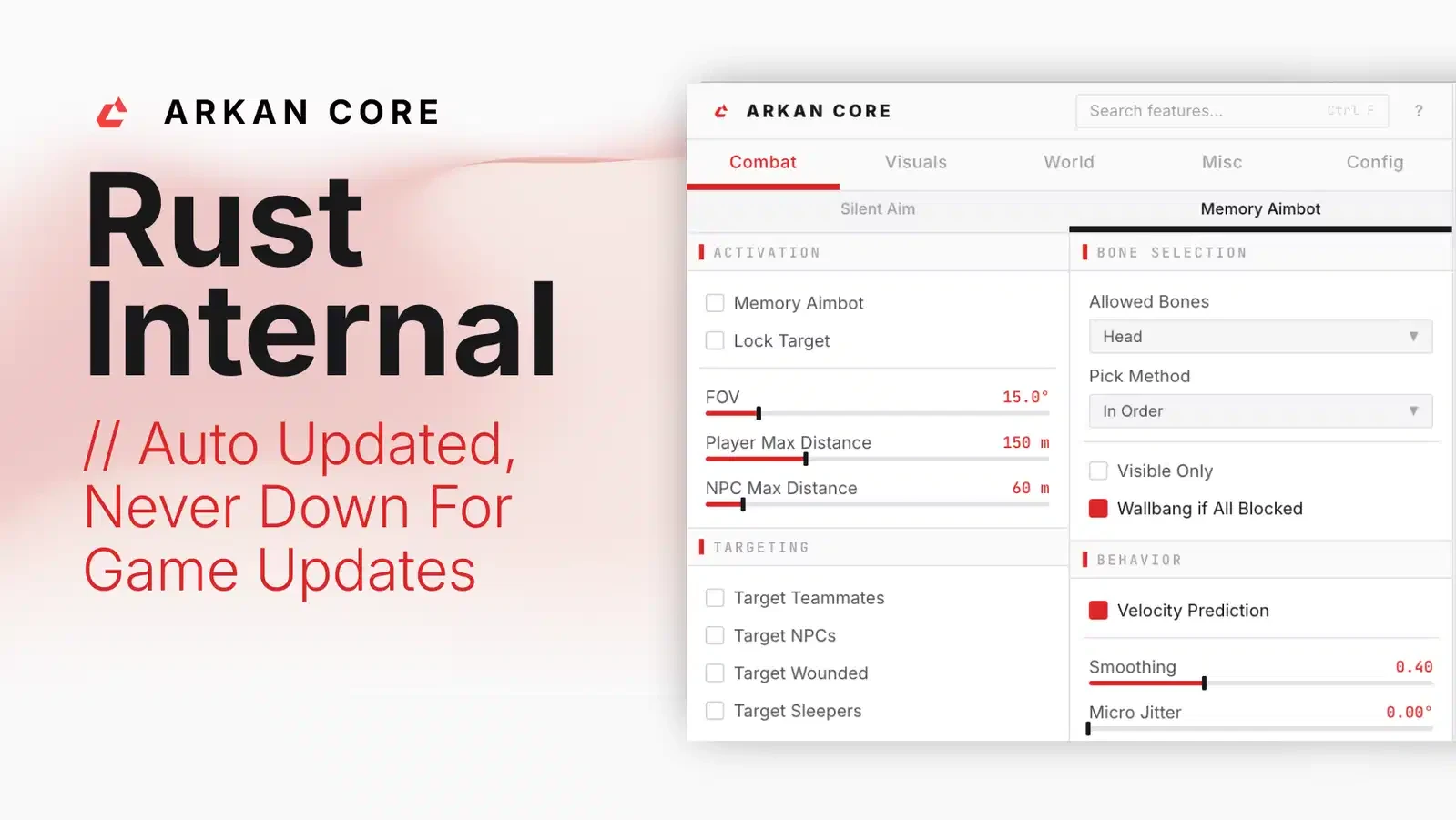 Arkan Core Rust